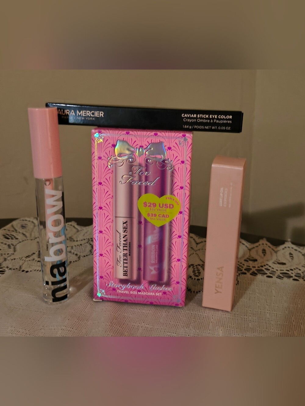 Too Faced, Laura Mercier, Toy Factory & Yensa - Selling As Unit